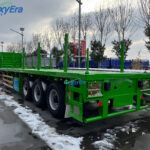 3 Axles Flatbed Trailer