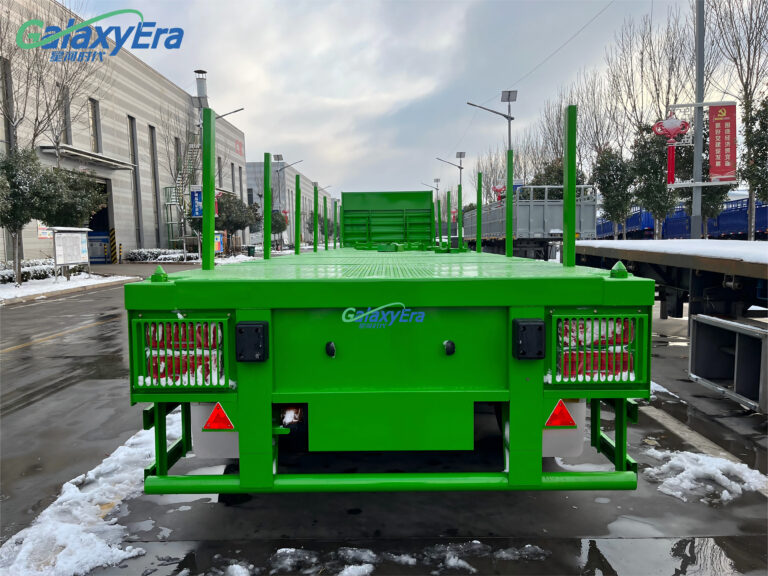 3 Axles Flatbed Trailer